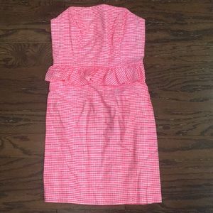 Lilly Pulitzer strapless dress